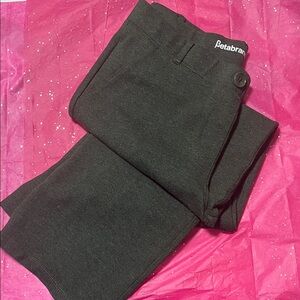 Betabrand Charcoal Trousers